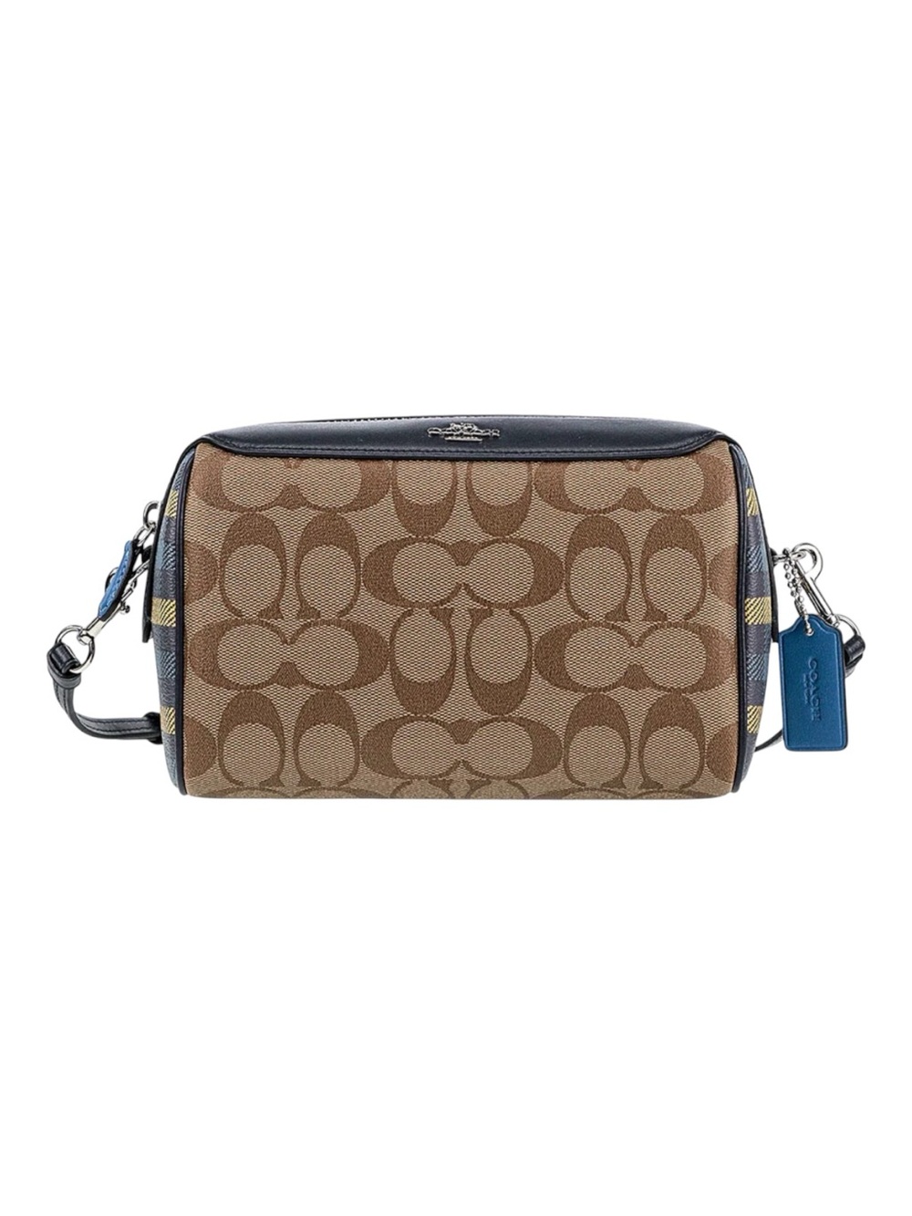 COACH Bennett Crossbody in Signature Canvas with a Gingham print - Picture 2 of 10